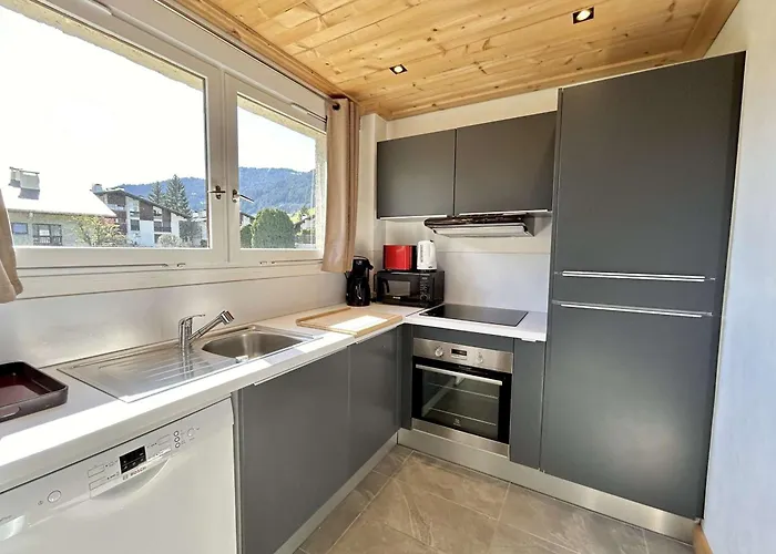 Cosy 2 Pieces Avec Balcon, Proche Centre Et Telecabine, Piscine Et Tennis En Ete - Fr-1-597-20 Megève